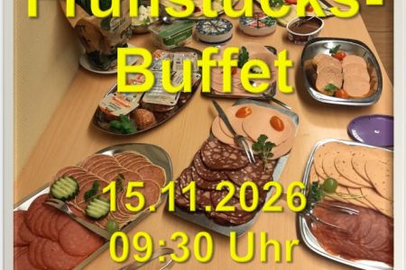 Frühstücks-Buffet 15.11.2026 - Nur noch wenige Plätze