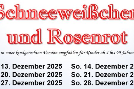 Eintrittskarten zu "Schneeweißchen und Rosenrot"