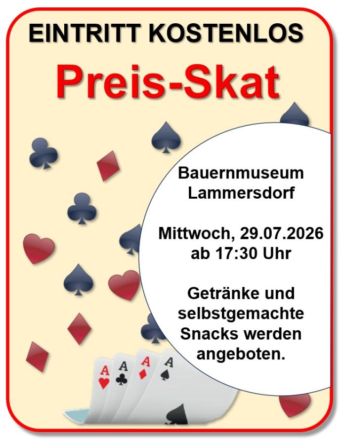 Preisskat 29.07.2026